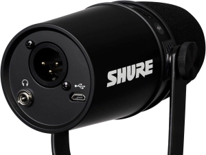 Студійний мікрофон Shure MV7-К (XLR/USB) Black