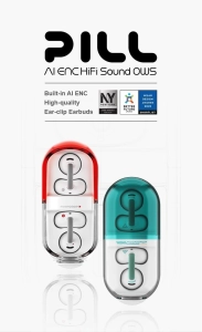 Навушники бездротові Moondrop Pill ENC, Bluetooth 6.0 Зелені