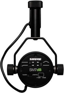 Мікрофон студійний Shure SM7DB Чорний