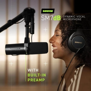 Мікрофон студійний Shure SM7DB Чорний