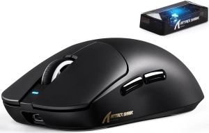 Миша ATTACK SHARK X8 Ultimate 42000 DPI PAW3950MAX,8K Sensor,Nordic 54L15 Black