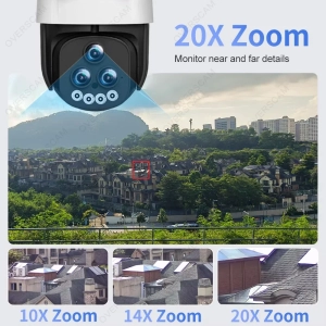 Зовнішня 20MP IP WiFi камера QEARIM PC-288-10K-5 Лінз 20X Zoom IPC 360