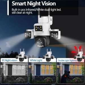 Зовнішня 20MP IP WiFi камера QEARIM PC-288-10K-5 Лінз 20X Zoom IPC 360