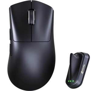 Безпровідна мишка ATTACK SHARK V8 42000 DPI PAW3950MAX Nordic 54L15 8K Black