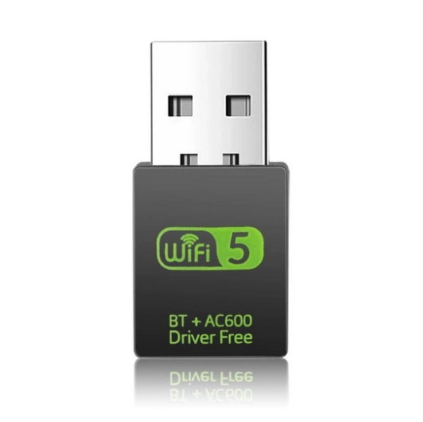 USB-адаптер ZEXMTE 600Mbps Wi-Fi+Bluetooth для ноутбуків ПК