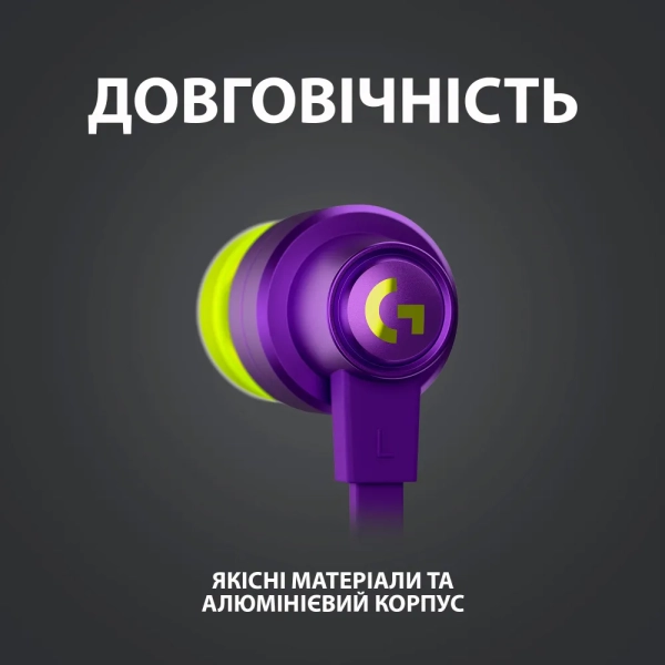Навушники Logitech G333 ігрові Violet