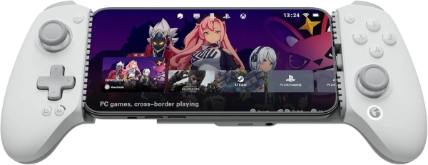 Геймпад GameSir G8 Plus MFI для iPhone 15/16/17/iPad Mini та Android (USB-C), Grey