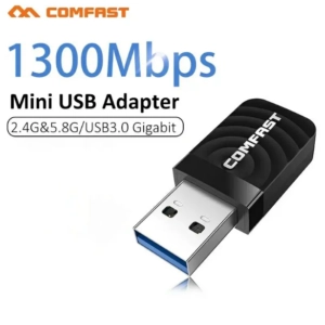 Comfast CF-812AC USB3.0 Gigabit 1300Mbps 2.4/5.8Ghz Дводіапазонний WiFi AC адаптер