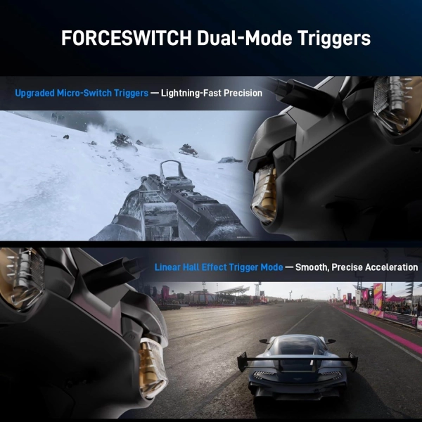 Геймпад Flydigi Vader 5S провідний для Xbox Series X|S, Xbox One, Windows Чорний