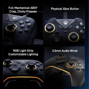 Геймпад Flydigi Vader 5S провідний для Xbox Series X|S, Xbox One, Windows Чорний