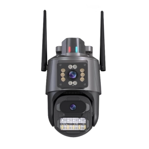 Вулична 6MP IP WiFi камера 2 в 1 TOX EP11A-QQ-6M 3+3MP ICSEE Автостеження за людьми