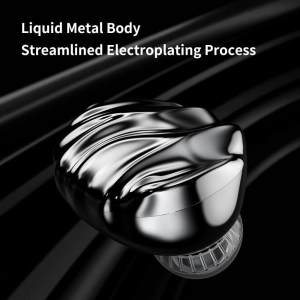 Навушники TRN Shell 4DD з 2-контактним знімним кабелем (мік) срібні