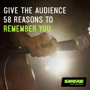 Мікрофон Shure SM58-LCE Чорний
