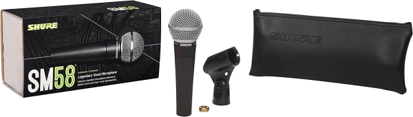 Мікрофон Shure SM58-LCE Чорний