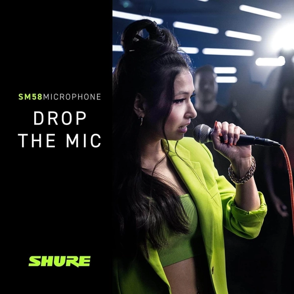 Мікрофон Shure SM58-LCE Чорний