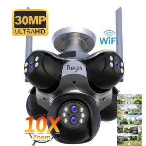Зовнішня 30 MP IP камера Ansvicam 873 10X Zoom 6 лінз 10K автоматичне стеження WiFi FFVideo