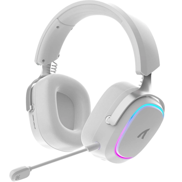 Навушники ATTACK SHARK G800, об'ємний звук 7.1, Bluetooth/2.4G для ПК, PS5, PS4, Xbox Білі
