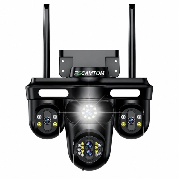 Зовнішня 20 MP IP камера 3 в 1 Overscam 10X Zoom 3 моторизовані камери WiFi FFVideo
