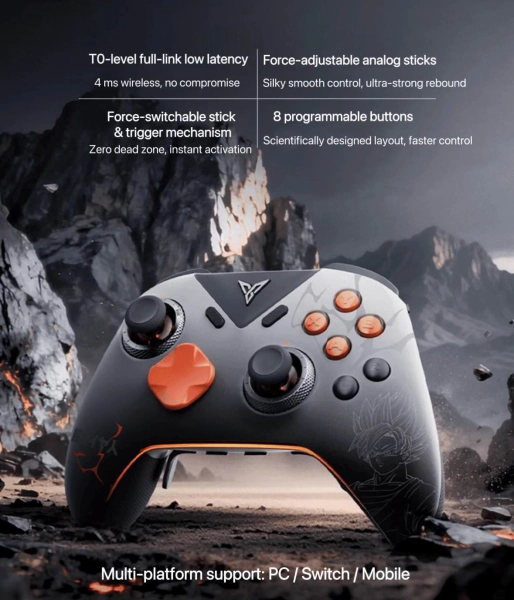 Геймпад Flydigi Vader 5 Pro Dragon Ball