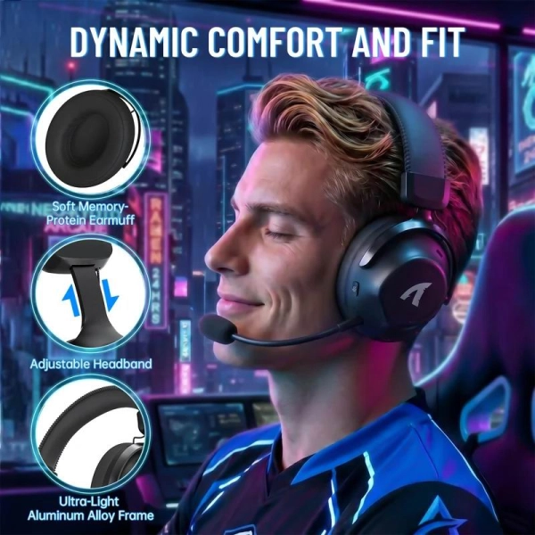 Навушники ATTACK SHARK L50 PRO Black