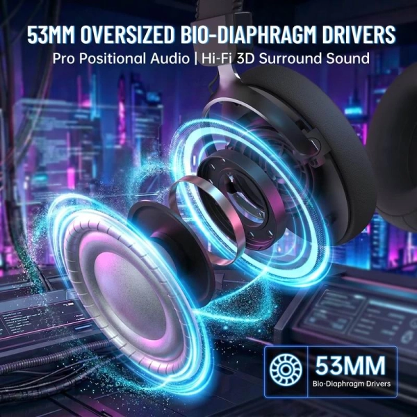 Навушники ATTACK SHARK L50 PRO Black